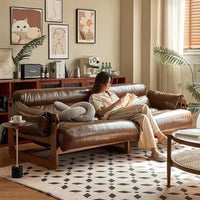 Rolled Arm Vintage Sofa image 6