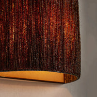 Romilly Beaded Sconce Brwon