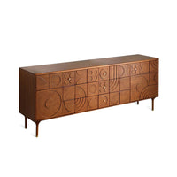 Sideboard with Drawers - Classic Home Furniture Media Storage Cabinet