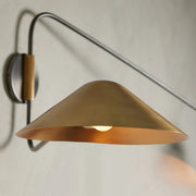 Simms Long Arm Double Sconce