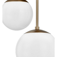 Sloane Opal Glass Two-Light Wall Sconce