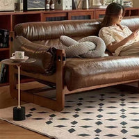 Small End Tables - Solid Wood End Tables for Industrial Living Room Decor