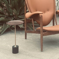 Small End Tables - Solid Wood End Tables for Industrial Living Room Decor