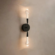 Soltaire Double Sconce Bronze