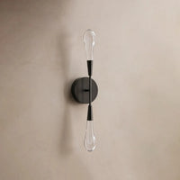 Soltaire Double Sconce Bronze