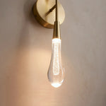 Soltaire Double Sconce Brass