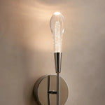 Soltaire Double Sconce Nickel