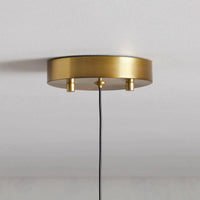 Soltaire Pendant Brass