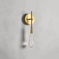 Soltaire Sconce Brass