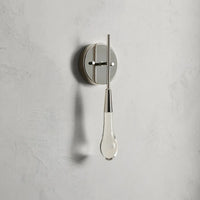 Soltaire Sconce Nickel