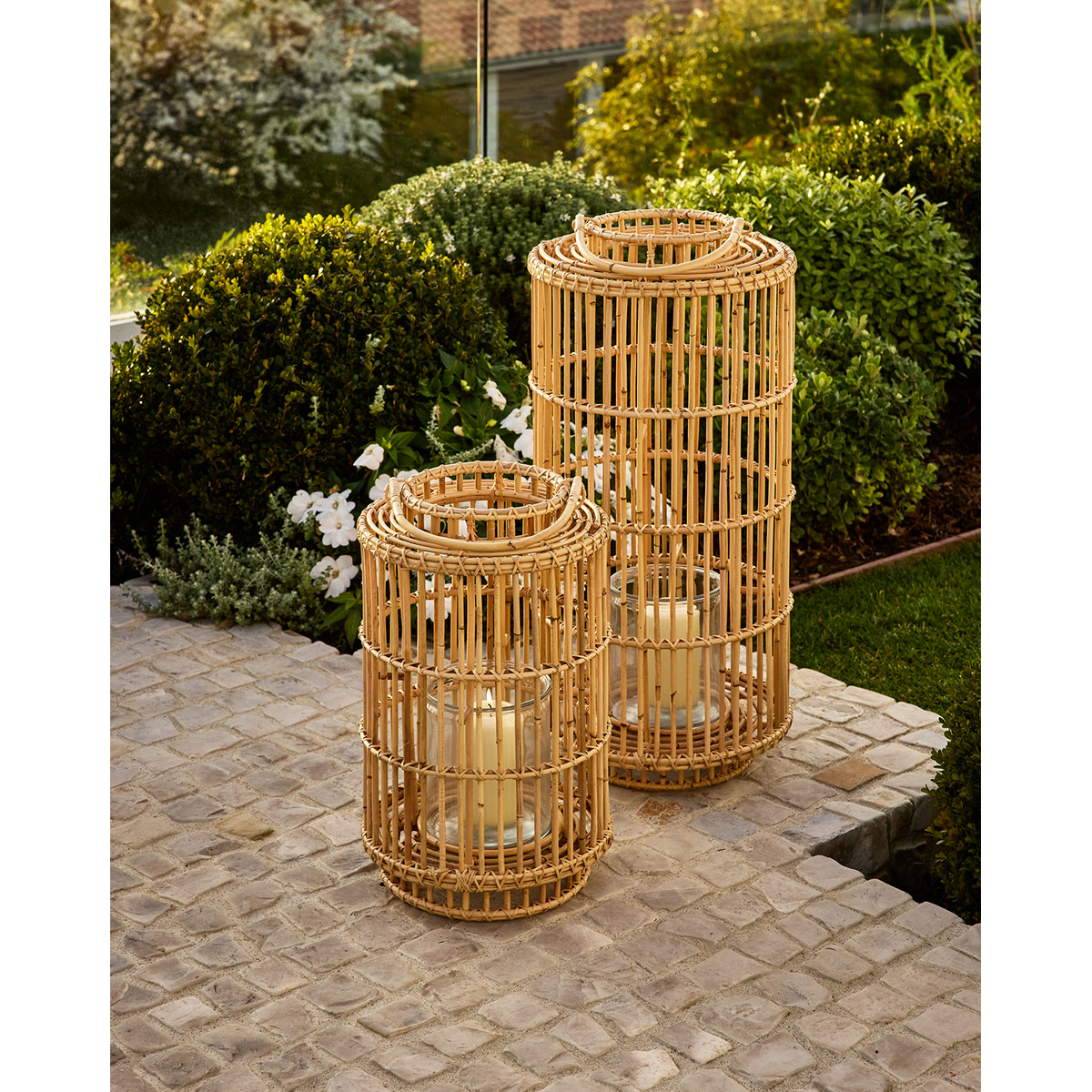 Handwoven Rattan Lantern