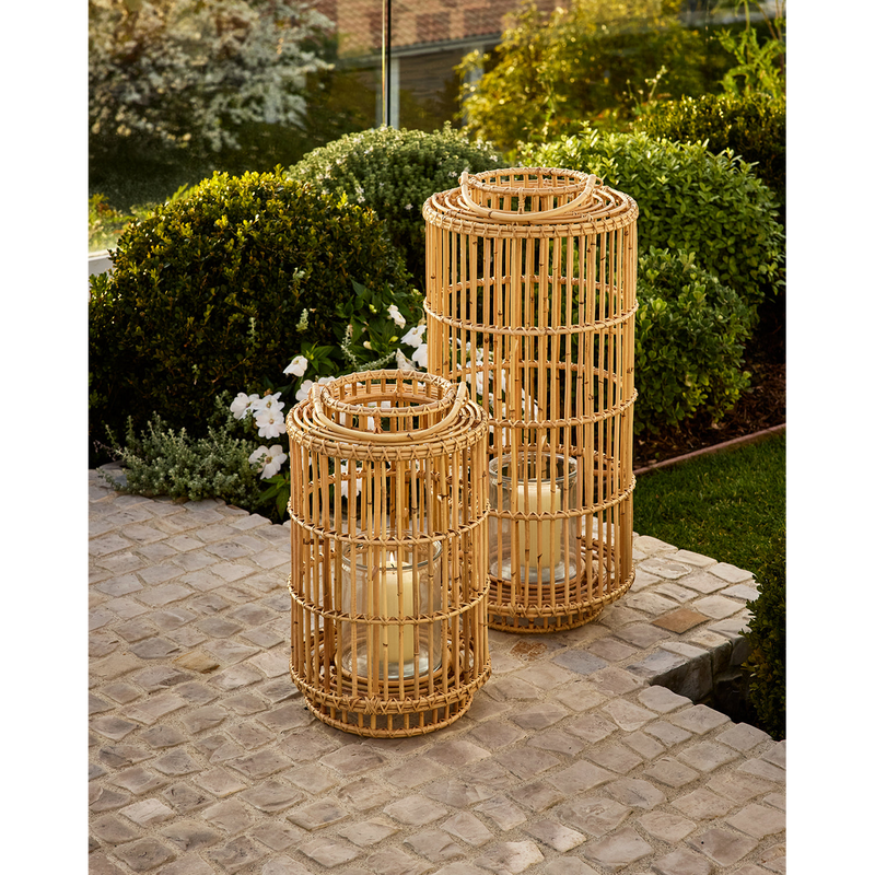 Handwoven Rattan Lantern