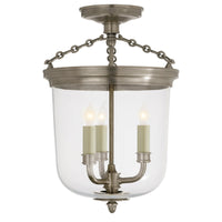 Thornbury Bell Jar Semi-Flush Mount
