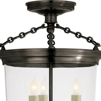 Thornbury Bell Jar Semi-Flush Mount