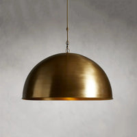 Watley Dome Pendant Brass