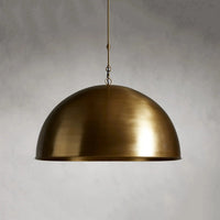Watley Dome Pendant Brass