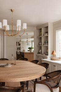 Webson Linen Drum Chandelier – view 2