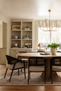 Webson Linen Drum Chandelier – view 3