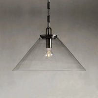 Wescott Cone Pendant with Chain Bronze