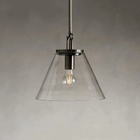 Wescott Cone Pendant with Rod Bronze