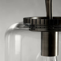 Wescott Cylinder Pendant with Bronze Chain