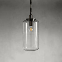 Wescott Cylinder Pendant with Bronze Chain