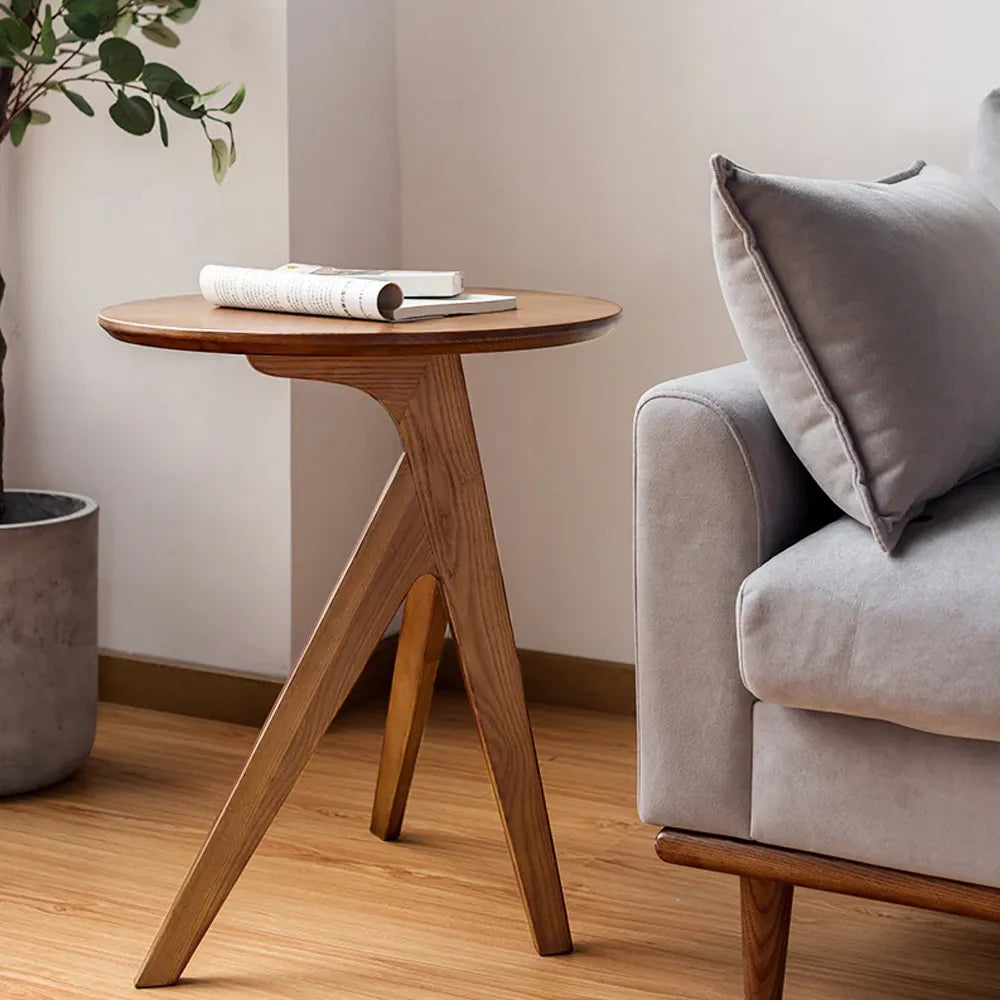 Wooden Side Table – Stylish & Functional Table Modern End Tables for Living Room
